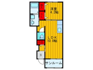 グラ－ス・メゾンの物件間取画像